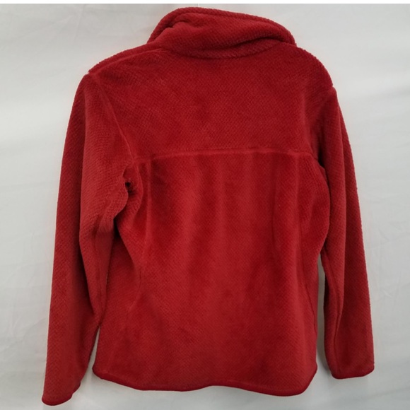 Patagonia Red Women's Re-Tool Half-Snap Pullover - Picture 4 of 4